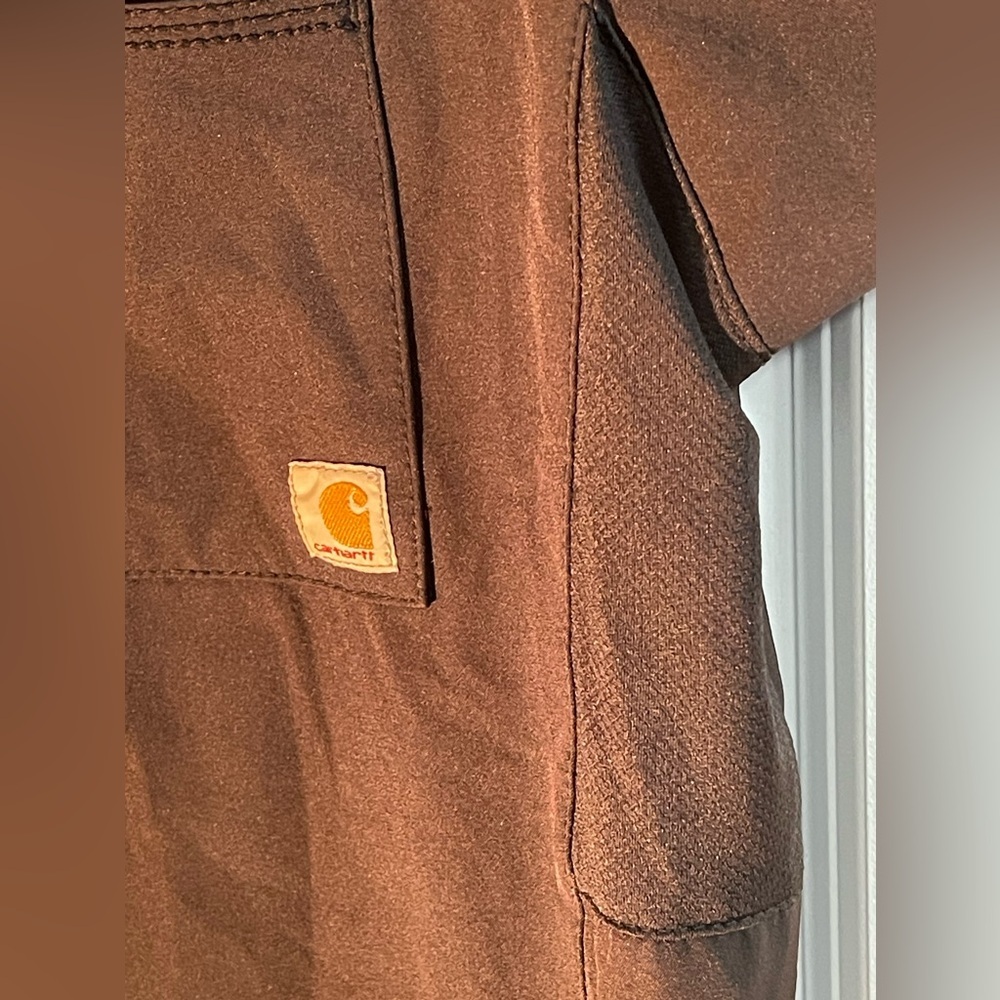 Carhartt Men’s Black Scrub Shirt - Picture 9 of 14